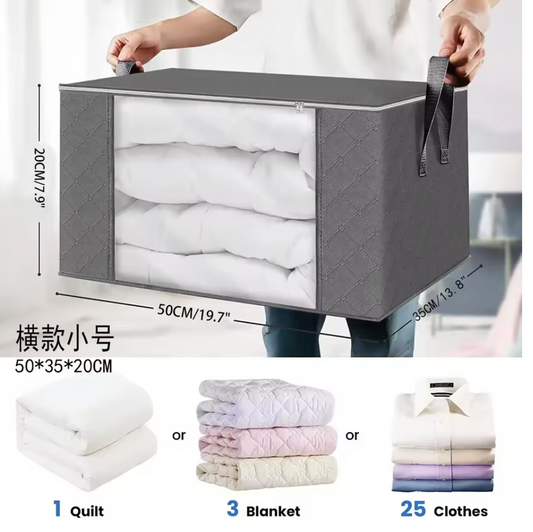 Clothes Storage Box 35L- pack of TWO