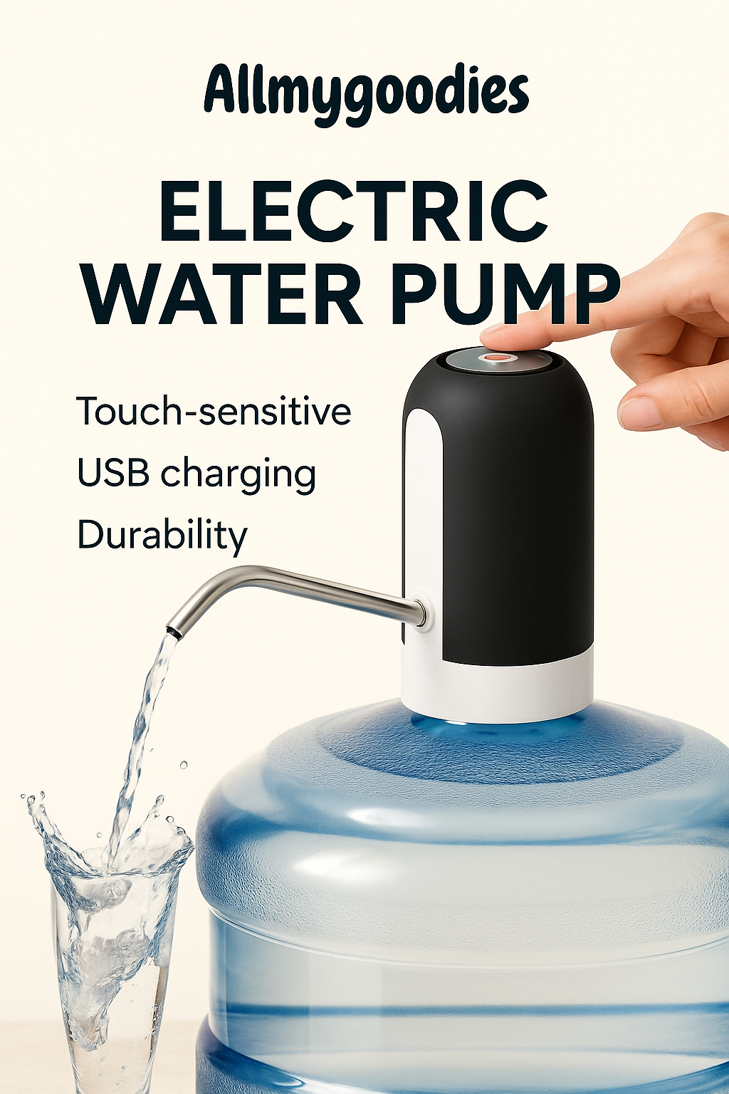 𝗘𝗹𝗲𝗰𝘁𝗿𝗶𝗰 𝗪𝗮𝘁𝗲𝗿 𝗣𝘂𝗺𝗽 𝗙𝗼𝗿 𝗗𝗶𝘀𝗽𝗲𝗻𝘀𝗲𝗿𝘀
