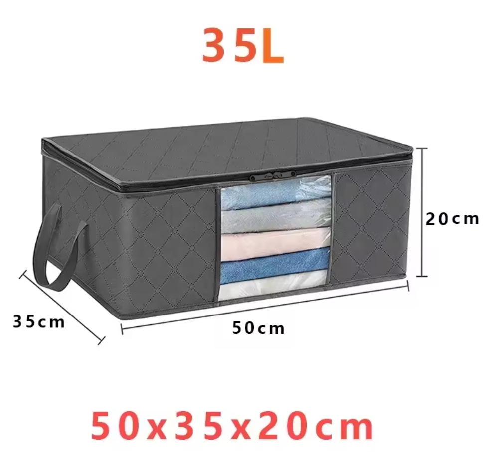 Clothes Storage Box 35L- pack of TWO