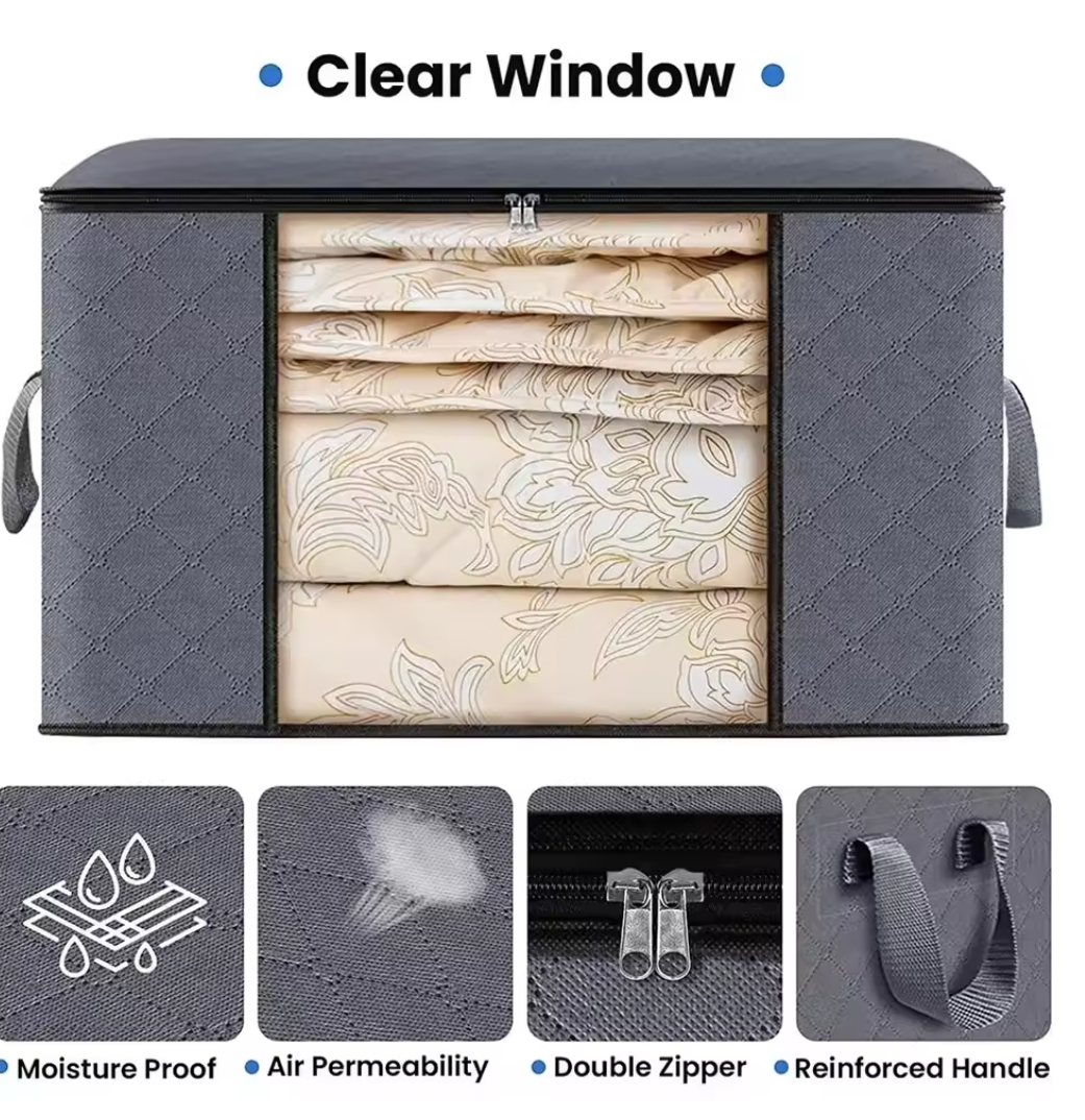 Clothes Storage Box 35L- pack of TWO